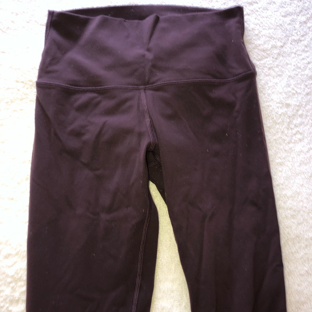 Lululemon maroon leggings